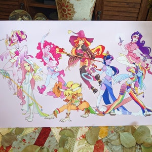 MLP: My Little Dressphere Art Print