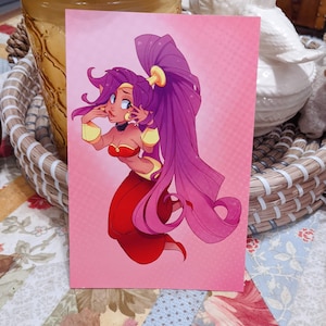 Shantae The Half Genie Hero Print