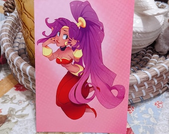 Shantae The Half Genie Hero Print