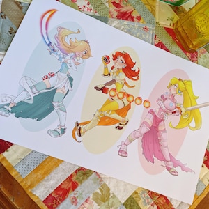 Princesses: Gunner Trio Print