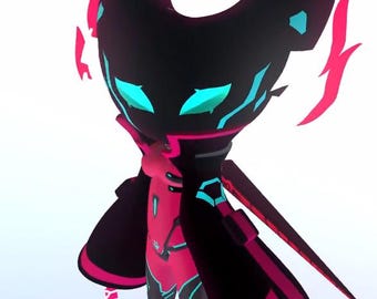 Custom 3D Chibi OC Commission