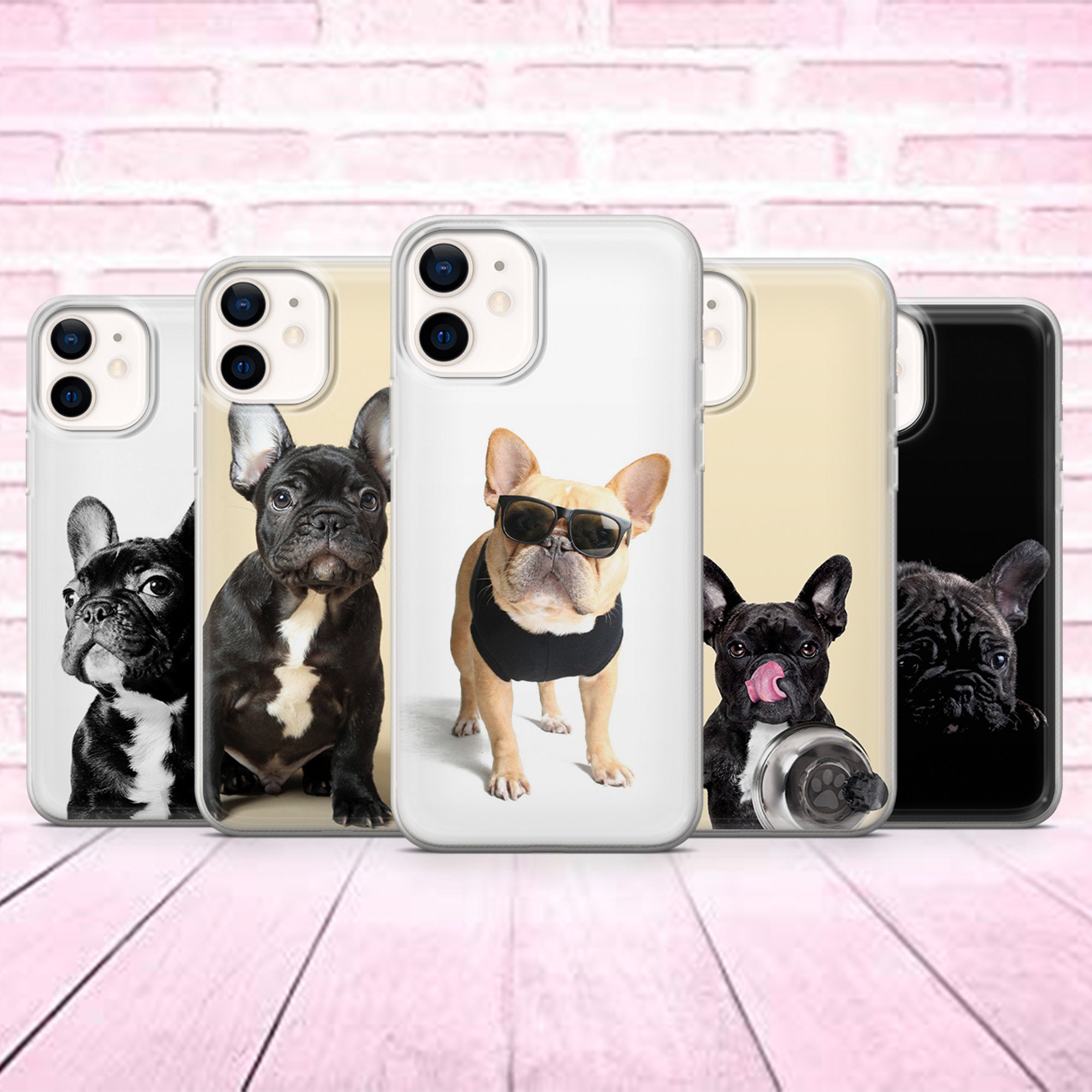 Support Téléphone Portable Figurines Bouledogue Français – frenchie Shop