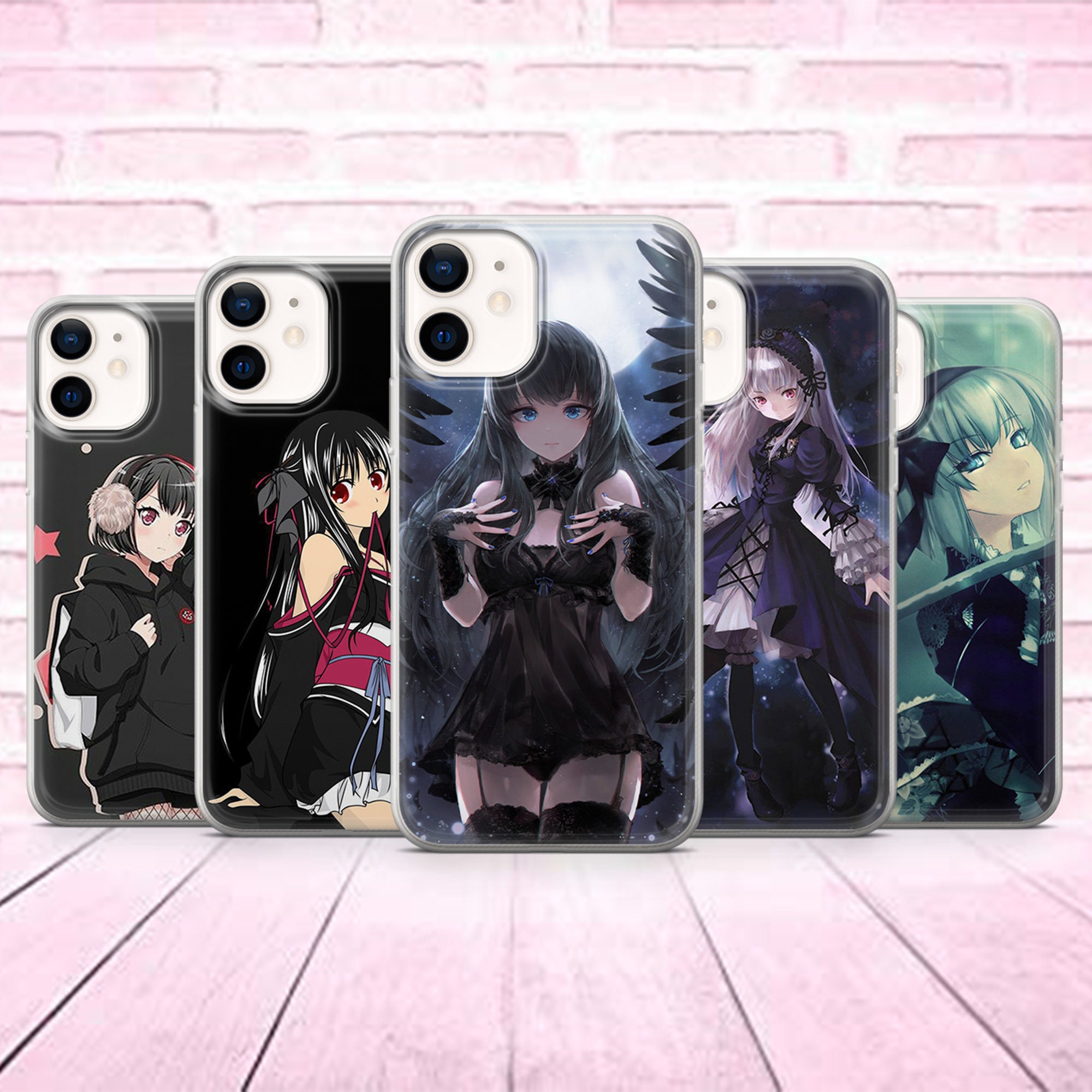Anime Girl Case - Etsy Anime Girl Case - Etsy
