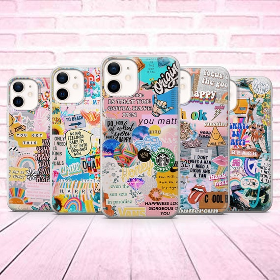 Collage Artsy Phone Case Aesthetic Quotes Cover Fit for iPhone 11,12,13,  8+, XS, XR, Samsung S10 Lite, S21, S22 A50, A51,iphone15 - Etsy