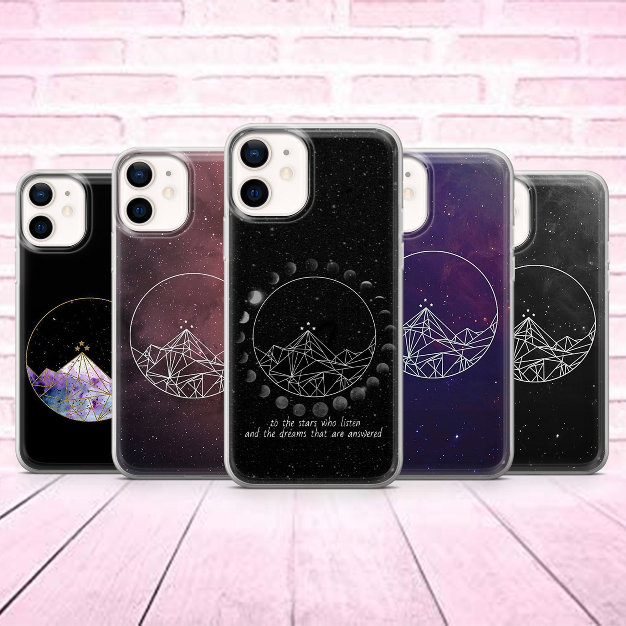Night Court Magic Drawing Case for iPhone 15,14, 13 Pro Max, 12 Pro Max &  SAMSUNG S10 Lite,s22,s22, A40, A50, One Plus 10, Asus Rog,pixel 6 