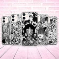 Junji Manga Phone Case Anime Japanese Horror Cover fit  for iPhone 11,12,13, 8+, XS, XR, Samsung S10 Lite, S21, S22 A50, A51,iPhone15 product logo