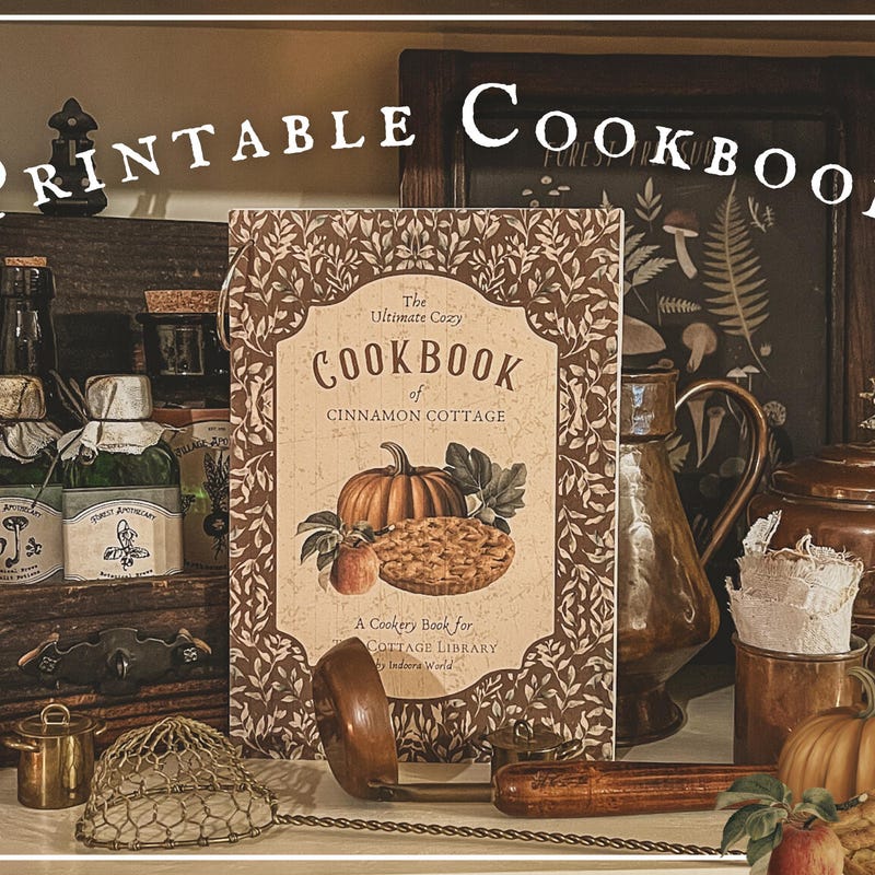 Fall Recipe Art Printable - Etsy