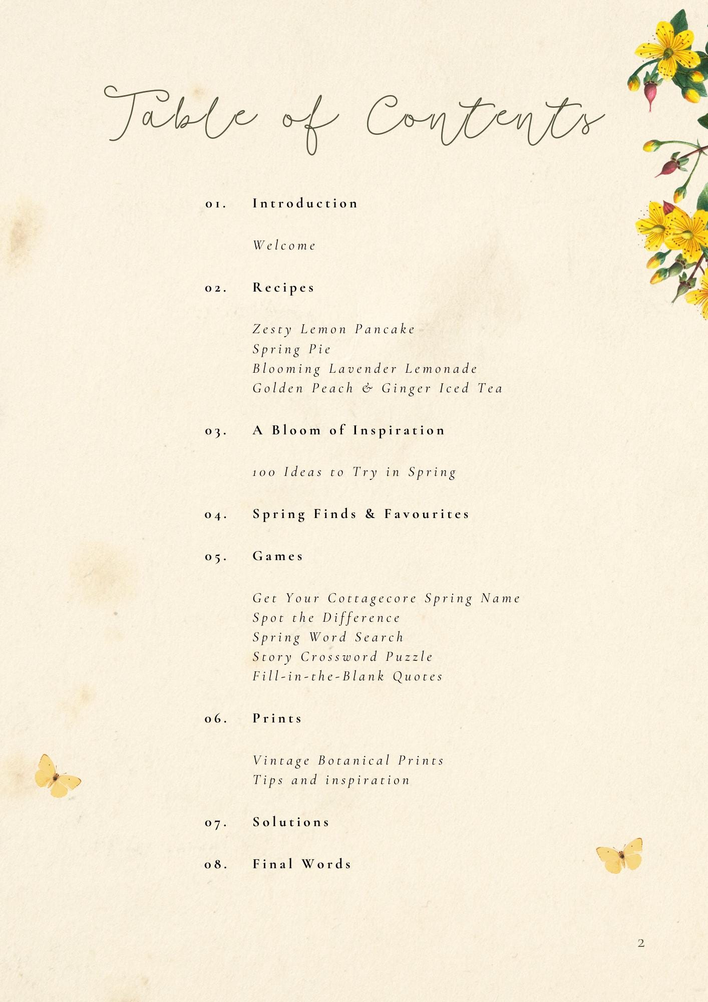 The Spring Companion | Digital Magazine With Recipes, Games, Ideas and ...
