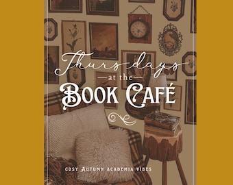 Czwartki w Book Café: Przytulna krótka opowieść autorstwa Indoora World | eBook w formacie PDF | Przytulne historie, Jesienne klimaty, Przytulna akademia, Jesienna akademia