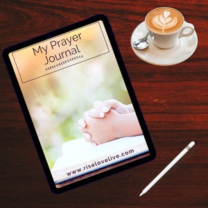 Prayer Journal Devotional Self-Care & Self-Love Journal Reflection image 1