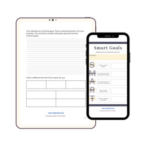 Easy to Follow Goal Setting Process Dream your dreams Plan your Life eBook Workbook Accomplish your Goals SMART Goals image 6