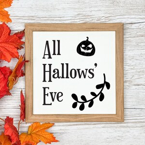 All Hallows&#39; Eve - Halloween svg dxf eps png Halloween cricket Halloween Silhouette cameo Halloween Vinyl cut file