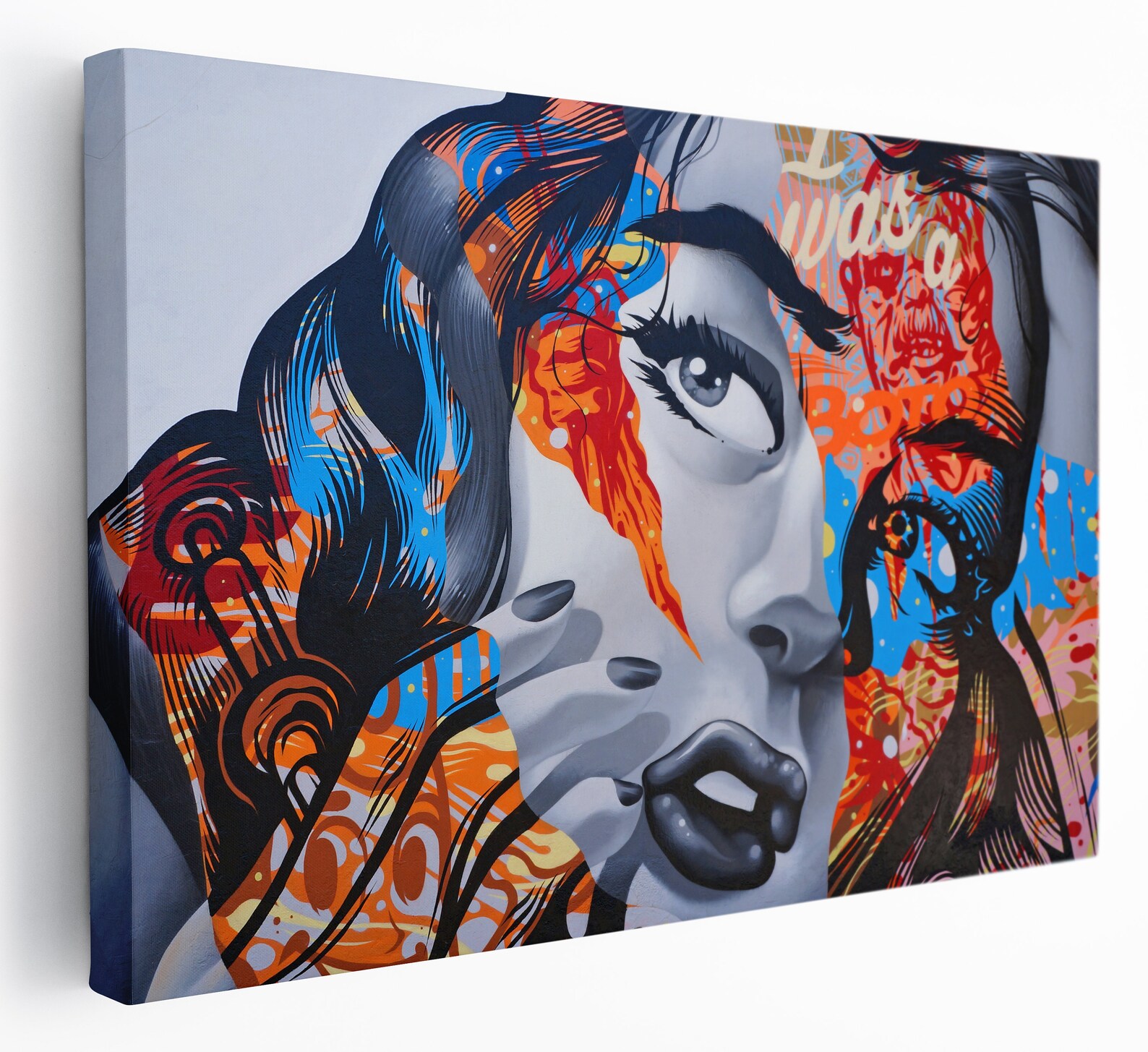 Pop Art Canvas Wall Art Bright and Colourful Art Premium Etsy UK