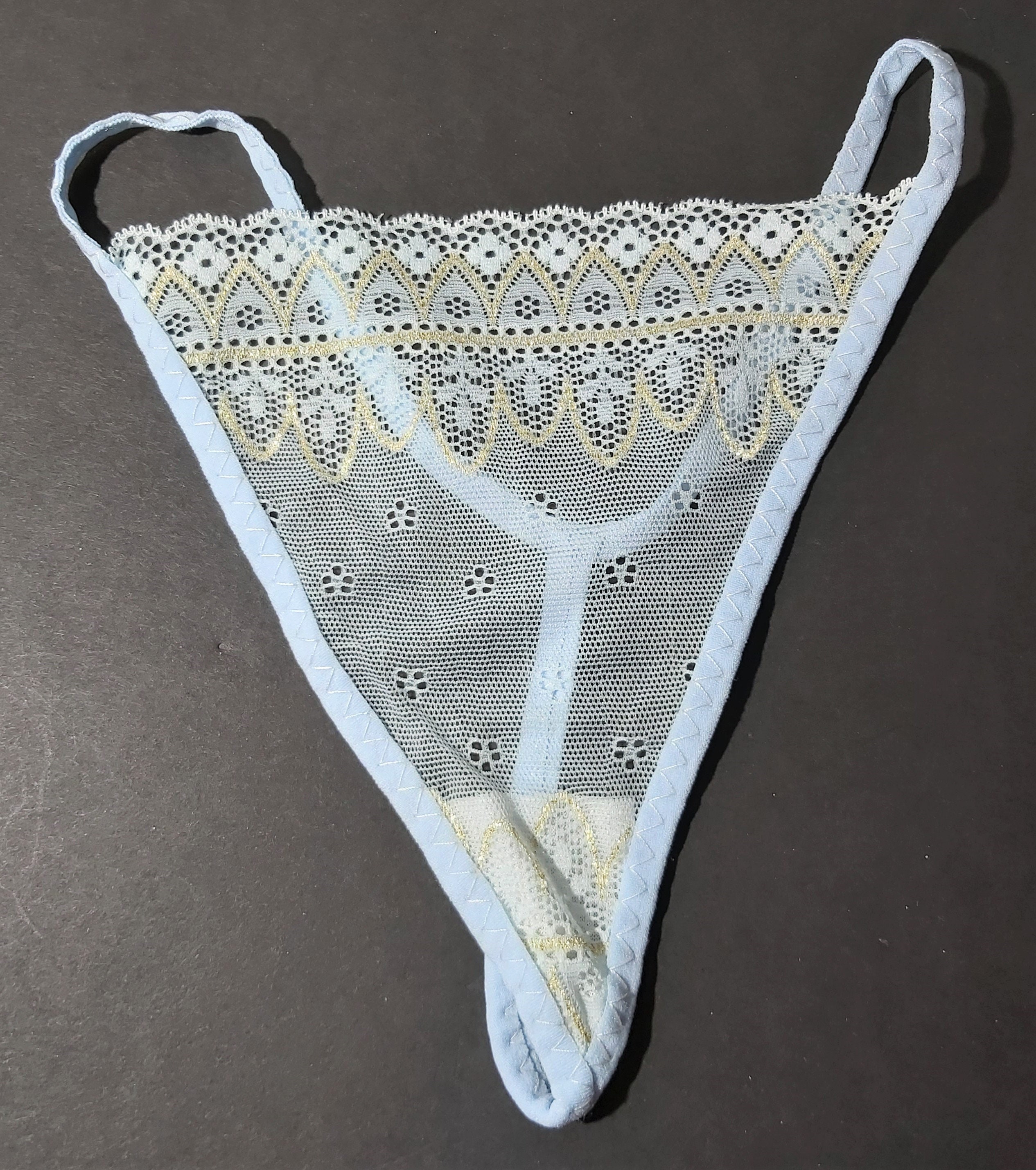 Women Sexy Sheer Lace Thongs G-string Underwear With Mini Cute Bow