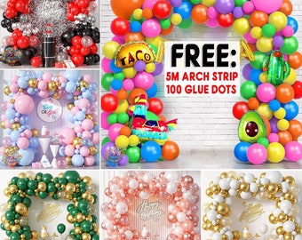 Balloon Arch Kit +Balloons Garland Birthday Wedding Party Baby Shower Decor UK 2