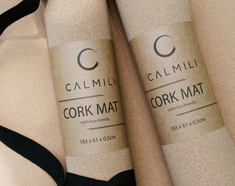 Esterilla de yoga elegante y respetuosa con el medio ambiente, incluida una correa de transporte