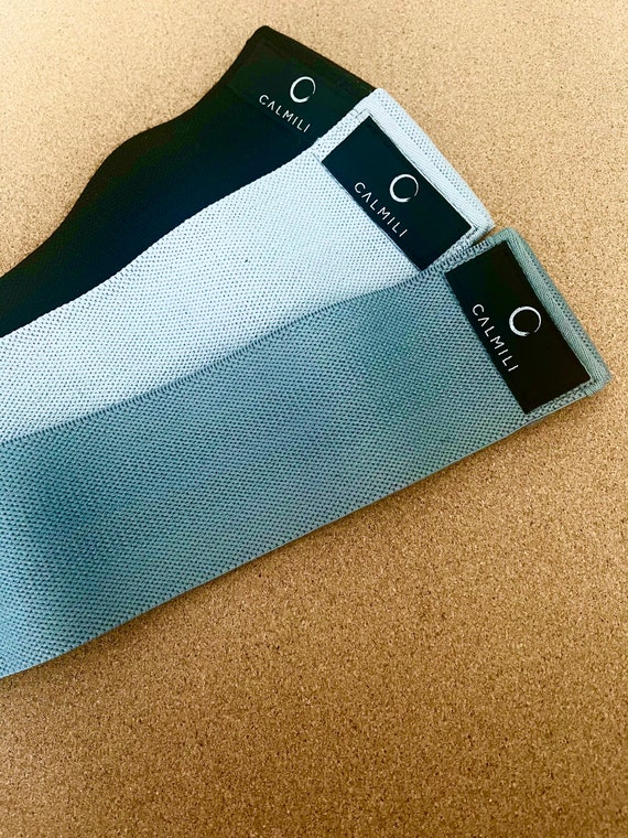 Fitnessbänder 3 Stück: Premium Anti-Rutsch Widerstand Fitness Bänder mit Tragetasche