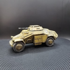 WW2 Germany SD-KFZ-222 Armored Car 28mm or 15mm Miniature