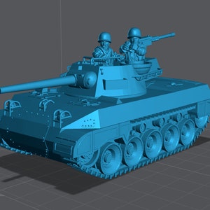 WW2 USA M18 Hellcat Tank Destroyer 28mm Miniature