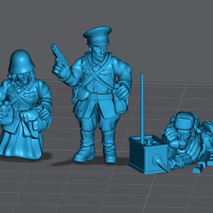 WW2 Russia HQ #1 28mm Miniature