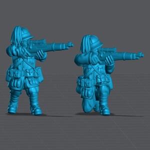 WW2 Italy Snipers 28mm Miniatures