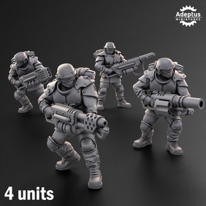 Ultima Troops | Special Weapons | 4 man squad | Imperial Guard