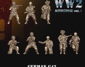 G43 - JOD WW2 - German Airborne FALLSCHIRMJÄGER