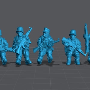 WW2 Germany Tank Riders 28mm Miniatures