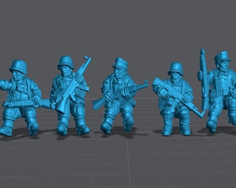 WW2 Germany Tank Riders 28mm Miniatures