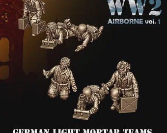 Light Mortar Teams - JOD WW2 - German Airborne FALLSCHIRMJÄGER