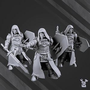 Dawnguard Crusaders Squad Wargaming Miniatures