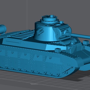WW2 United Kingdom Matilda Tank 28mm Miniature