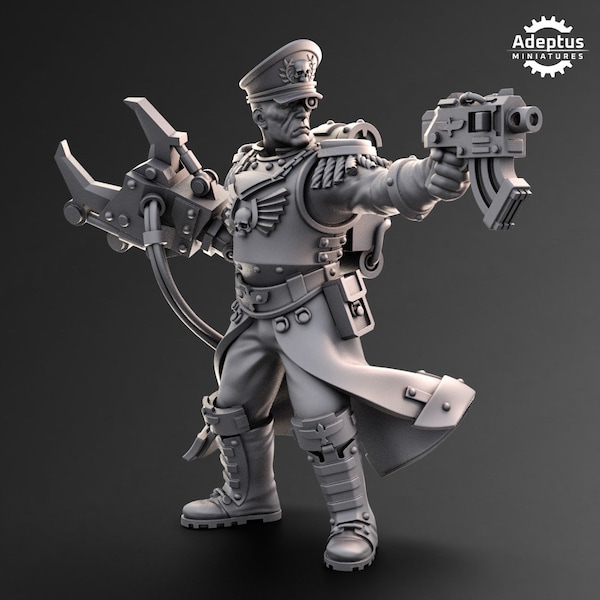 Commissar with Mechanical Arm | Imperial Guard