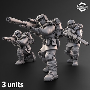 Dysorius Troops | snipers | 3 man squad | Imperial Guard