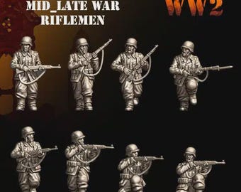 Mid-Late Riflemen - JOD WW2 - GERMAN