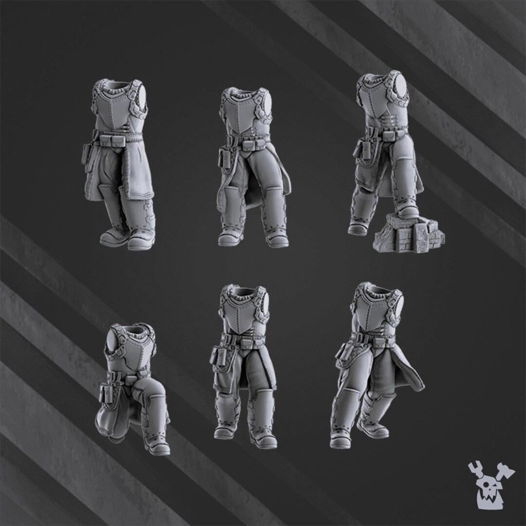 Steam Guard Bodies | Pack of 6 | 3D Printed Bits - Etsy
