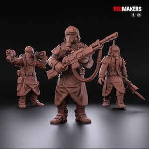 Death Division | Infantry Squad |  Imperial Forces | Wargaming Miniatures