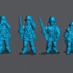 WW2 USMC Headquarters #2 28mm Miniature