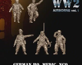 Command Medic NCO - JOD WW2 - German Airborne FALLSCHIRMJÄGER