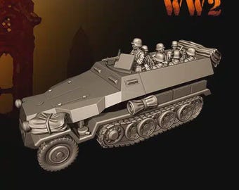sd kfz 251 - JOD WW2 - GERMAN
