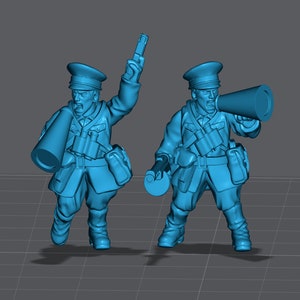 WW2 Russia Commissars 28mm Miniature