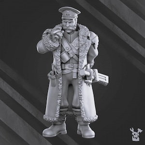 Frost Division Prosecutor Kustov Wargaming Miniatures