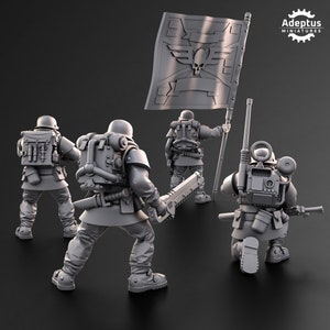Koelner Regiment | Command Squad | 4 man squad | Imperial Guard
