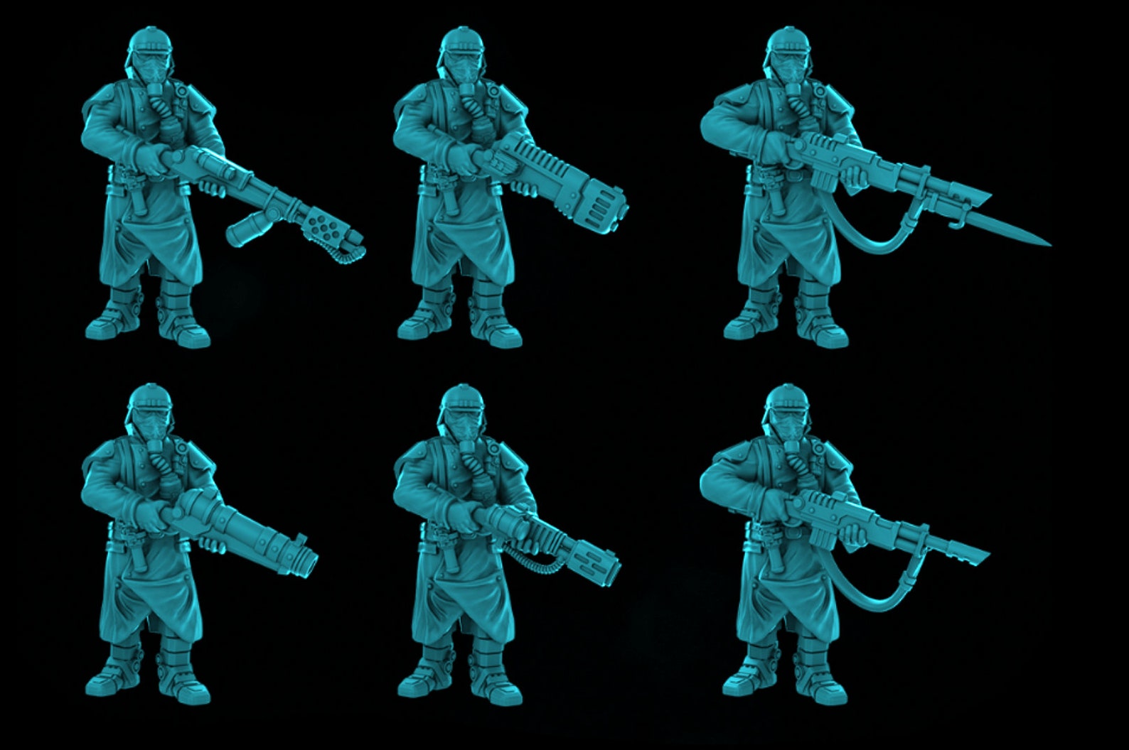 Death Division Infantry Squad Bodies - Etsy