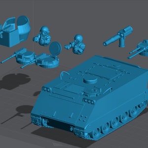 Vietnam USA M113 Transport Vehicle 28mm Miniature