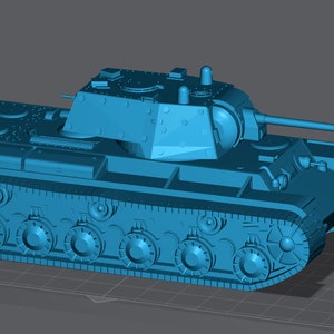 WW2 Russia KV-1 Tank 28mm Miniature