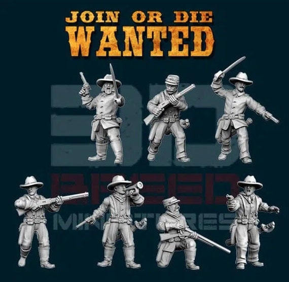 Soldiers miniatures on sale