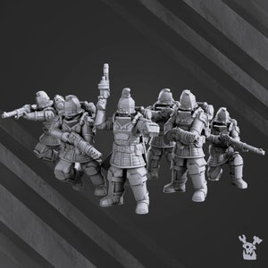 Dawnguard Infantry Squad Wargaming Miniatures