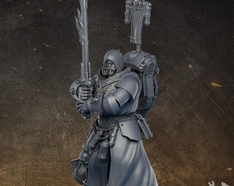 Merlin &quot;Psy&quot; Mage | Black Gryphons | 3D Printed Bits