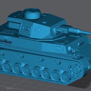 WW2 Germany Panzer IV (4) Tank 28mm Miniature
